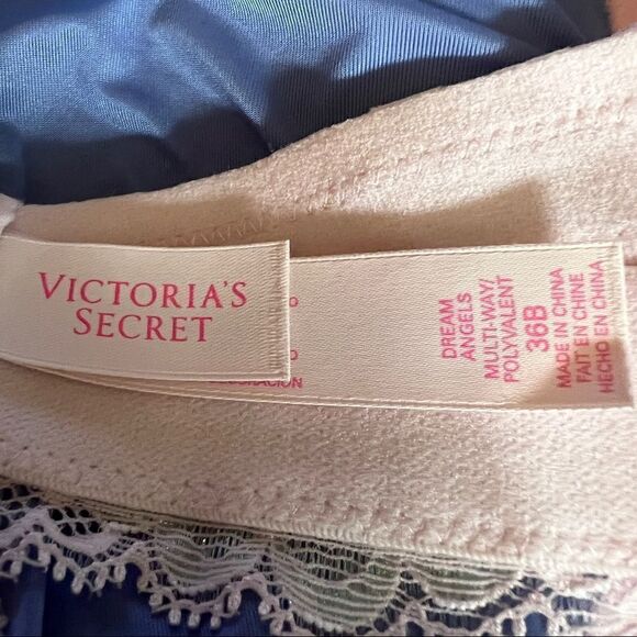 Victoria’s Secret Dream Angels Strapless Multi way pink lace Bra 36B - Picture 5 of 5